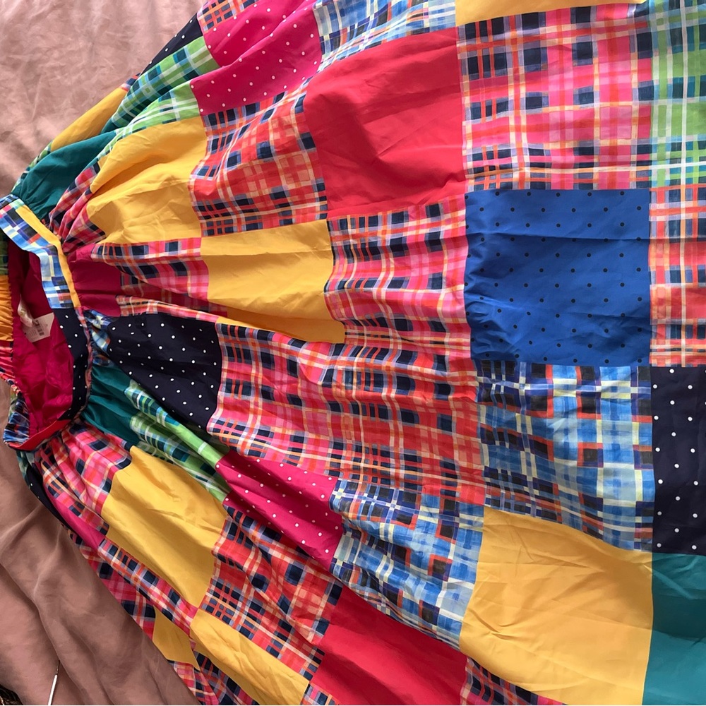 Anthropologie Multicolor Plaid Skirt